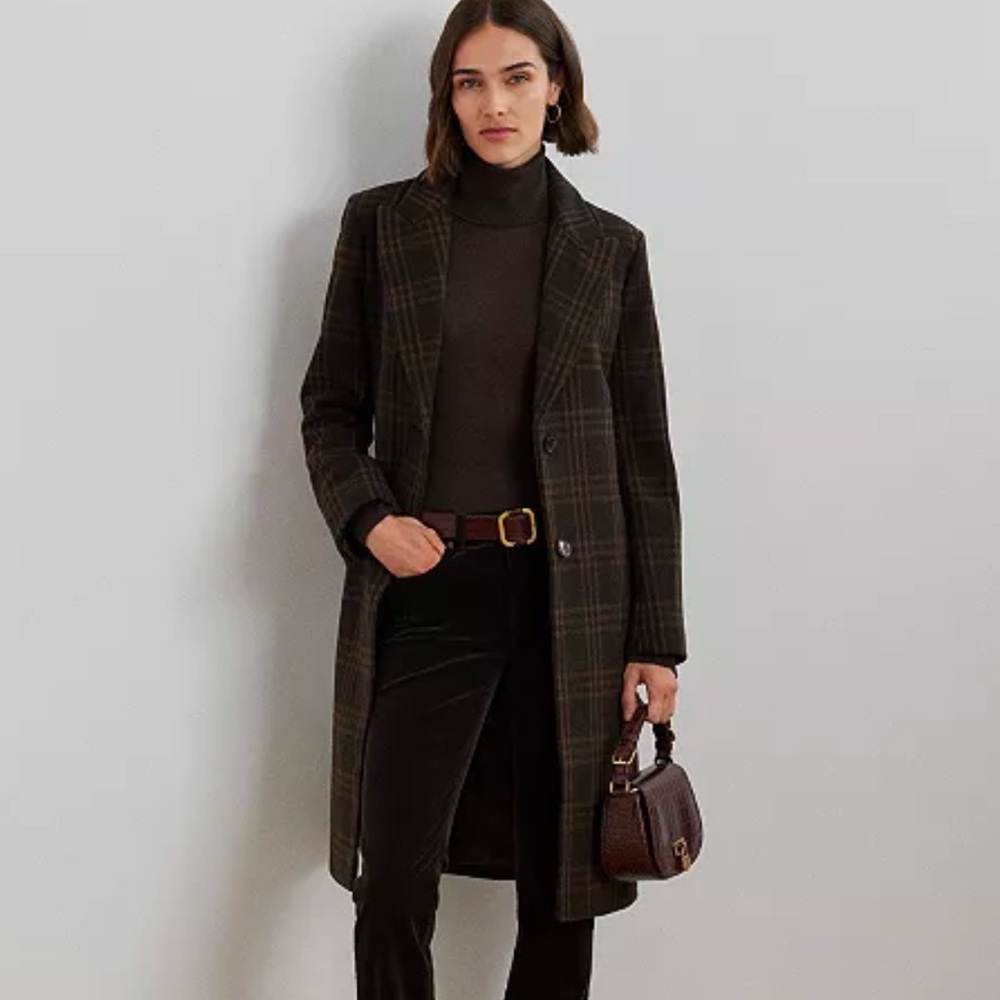 Women's Wool Blend Walker Coat Size 4